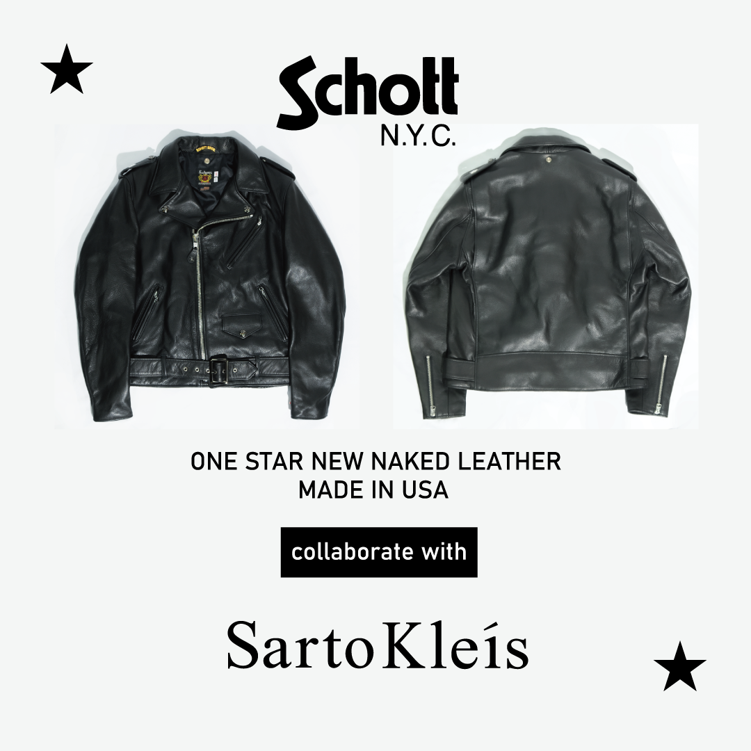 SCHOTT×SARTO KLEIS NEW NAKED(STAR CUSTOM)