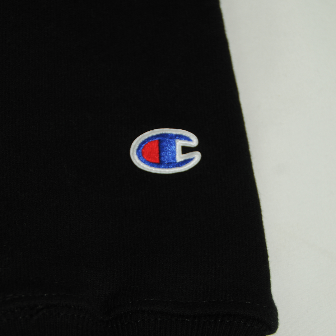 CH REVERSE WEAVE SWEAT SHIRTS(LA CUSTOM) BLACK