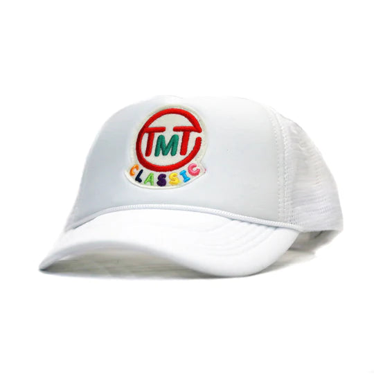 【TMT】CIRCLE LOGO MESH CAP / WHITE
