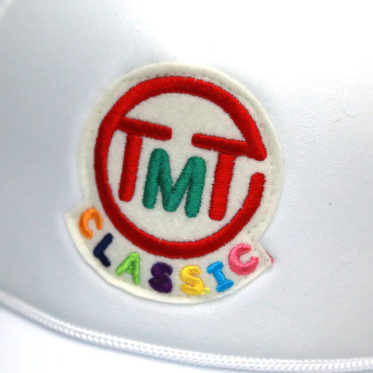 【TMT】CIRCLE LOGO MESH CAP / WHITE